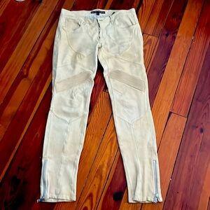 Ralph Lauren Black Label Lambskin Leather Pants Size 12